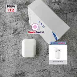I11 i12 TWS pop up Mini Touch Bluetooth 5,0 чехол для наушников 3D Беспроводная стереогарнитура наушники для Apple iphone samsung huawei