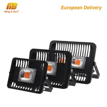 [MingBen] Led Grow Flood light Outdoor 30W 50W 100W 220V Waterproof High Power For Plant With EU Plug Connector Ship form RU SP