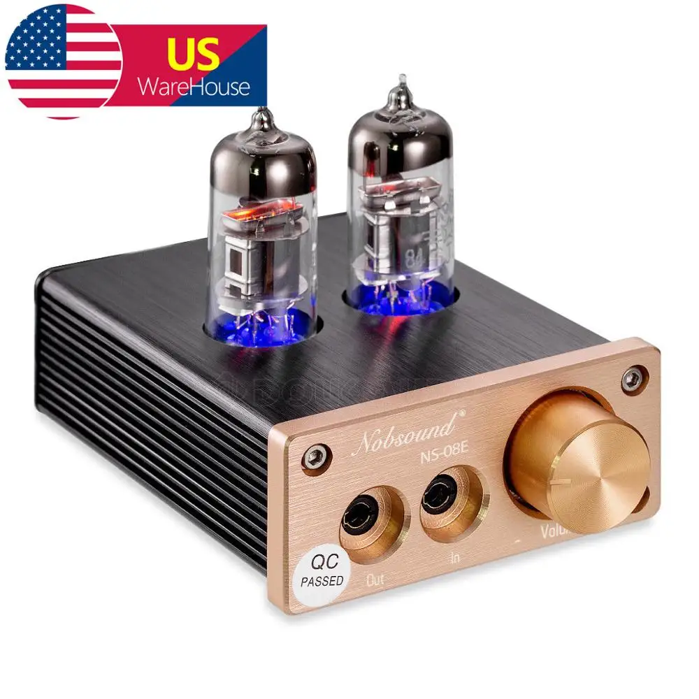 

Nobsound Mini 6J3 Vacuum Tube Headphone Amplifier Stereo Audio Hi-Fi Amp