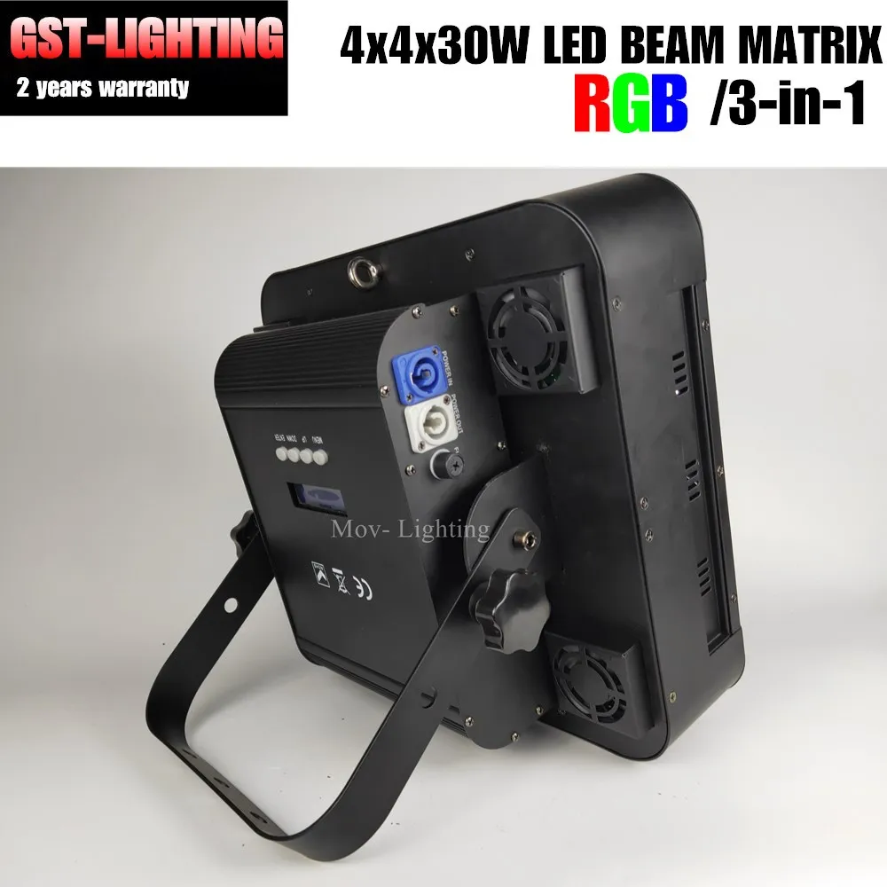 DMX 16x30 Вт RGB/CW/WW COB светодиодная матрица осветительный прибор сценический dj свет