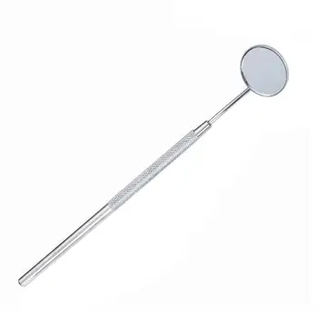 

1PC Dental Mirror Teeth Whitening Tool Stainless Steel Mouth Mirror Dentist Instrument Oral Hygiene Teeth Tooth Cleaning