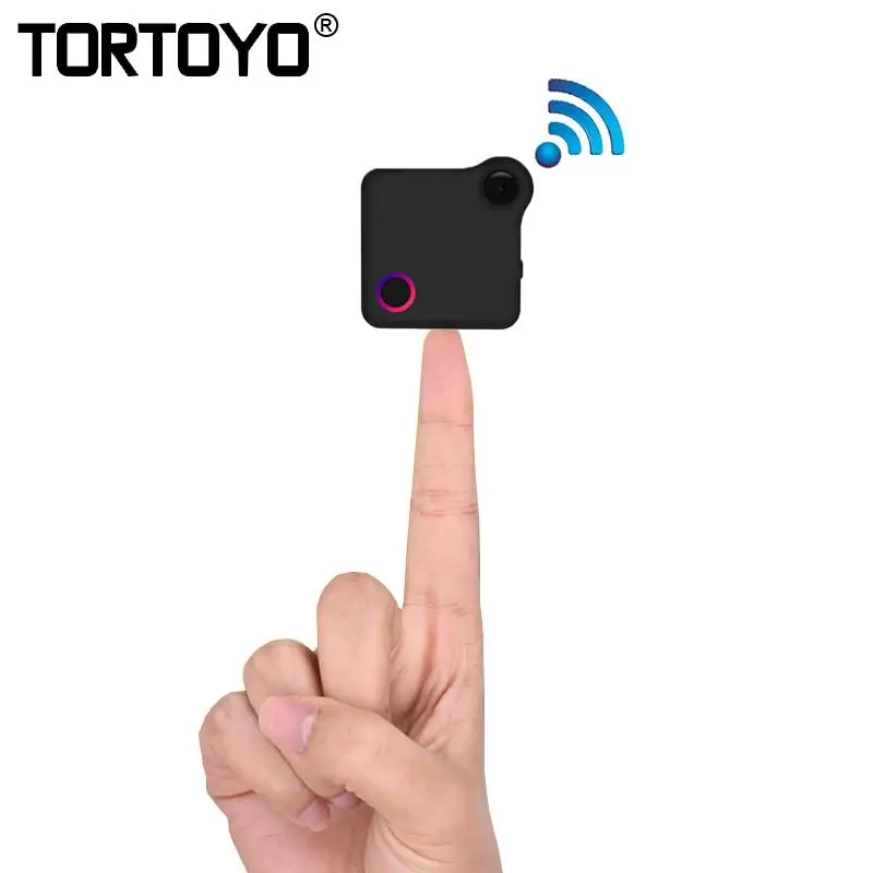 

Home Smart Network Remote Monitoring WIFI Wireless Night Vision Mini Camcorder Phone Remote Control Motion Detection Camera DV