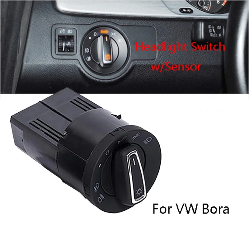 Авто фары Противотуманные контроллер переключатель света сенсор модуль для VolksWagen Bora 2011 2018|Переключатели и