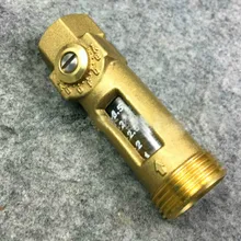 DN15 DN20 Солнечный расходомер регулятор потока клапан латунный коллектор солнечная система нагрева воды 3/" Мужской поворот 1/2" Женский