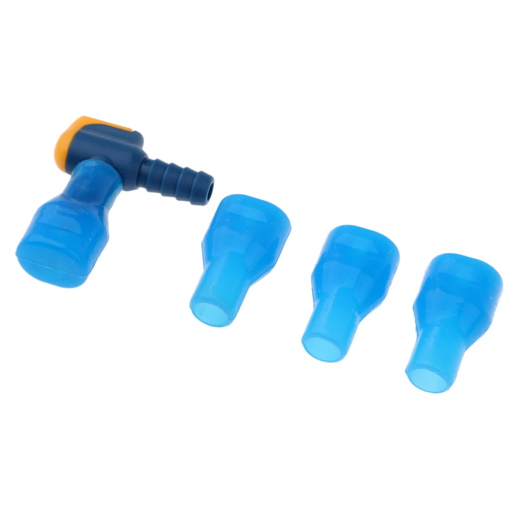 3pcs Outdoor Cycling Drink Tube Bite Valve Water Bladder Mouth Suction Piping Nozzle Set Hydration Source Mouthpiece Nozzle Tool