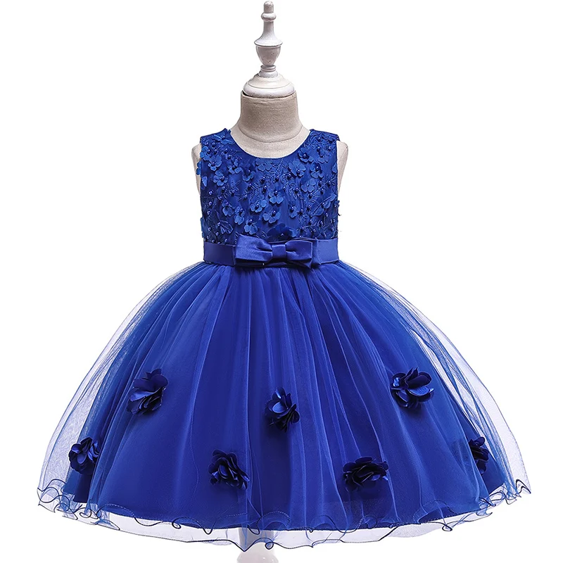 Вечерние платья для девочек на свадьбу, лето г., элегантное Деловое платье без рукавов длинное платье для девочек от 4 до 10 лет