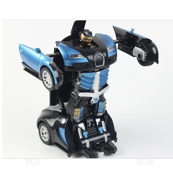 

1:12 Deformation Toy King Kong Gesture Induction Deformation Robot Remote Control Deformation Car Rambo God of War children's to