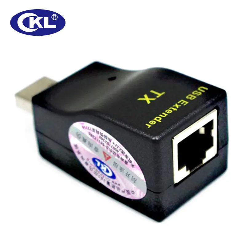 CKL USB удлинитель по CAT5/CAT5E/CAT6 STP кабель для расширения сигнала USB до 50 м/100 м Поддержка WINDOWS 98SE/ME/2000/XP LINUX