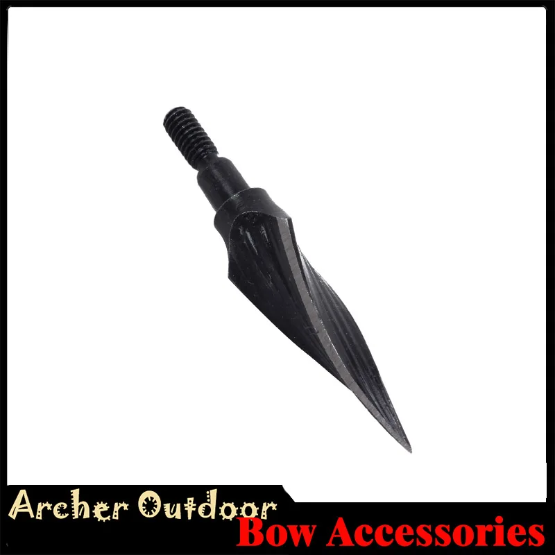6/12Pcs 100 Grain Hunting Broadheads Sharp Arrow Heads Archery Arrow