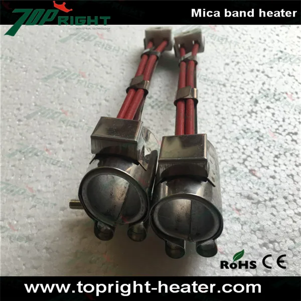 

High Efficiency Plastic Extruder Industrial Electric Stainless Steel 24x35mm Mica Band Heater with CE Certification