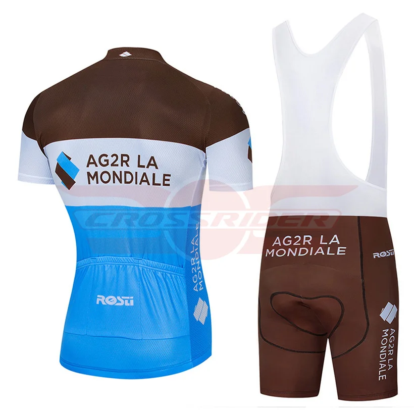 2019 برو فريق AG2R الدراجات جيرسي 9D مريلة مجموعة MTB موحدة دراجة الملابس دراجة ارتداء الملابس رجل قصيرة مايوه في Culotte 2019 برو فريق AG2R الدراجات جيرسي 9D مريلة مجموعة MTB موحدة دراجة الملابس دراجة ارتداء الملابس رجل قصيرة مايوه في Culotte