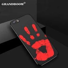 Волшебный термосенсор хамелеон, меняющий цвет ПК+ кожаный чехол-накладка из искусственной кожи для iPhone XS Max XR X 8 7 Plus 6 6s 200 шт./лот