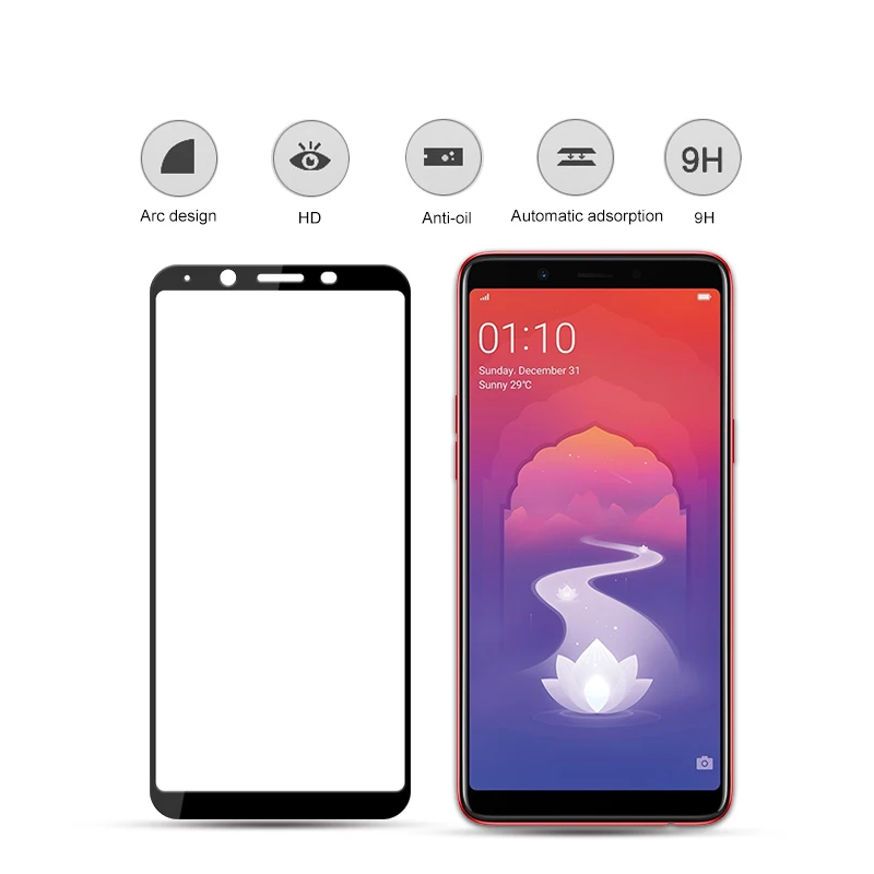 Mocolo-Full-glue-Screen-Protector-Glass-for-OPPO-Realme-1-Tempered-Glass-Full-Cover-Glass-for
