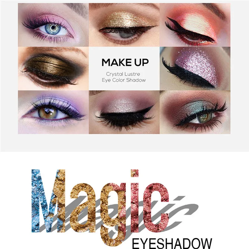 

14 Colors Eyeshadow palette natural glitter shimmer matte Jelly Gel Highlighter Make Up Concealer Shimmer Face Glow Eyeshadow