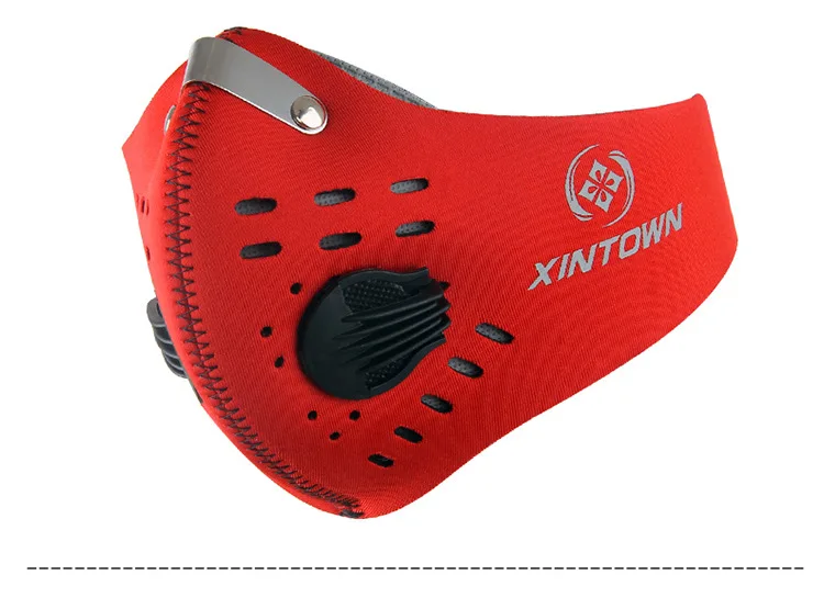 

XINTOWN WOMEN/MEN Cycling FACE MASK Dust-proof Flexible Comfortable Adjustable nose clip Filter Air Pollutant MASK