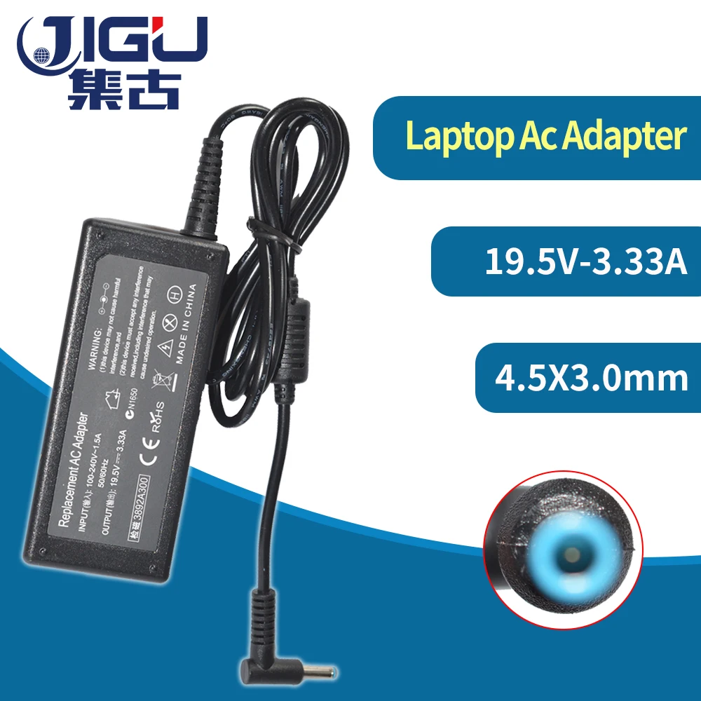 Зарядное устройство для ноутбука HP Pavilion 15 15-E003AX 19 5-001 65 Вт 4 5*3 0 мм | Компьютеры и