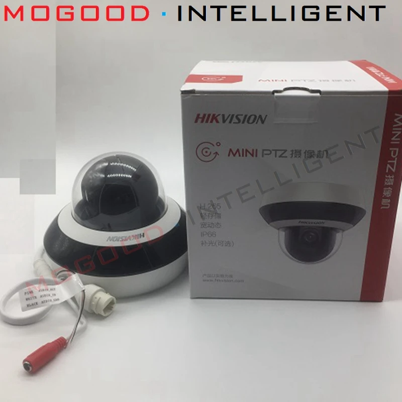 HIKVISION китайская версия DS-2DC2D40IW-DE3 4MP мини PTZ ip-камера 2,8 мм-12 мм 4X зум Открытый PoE камера IR 20 м Поддержка ONVIF