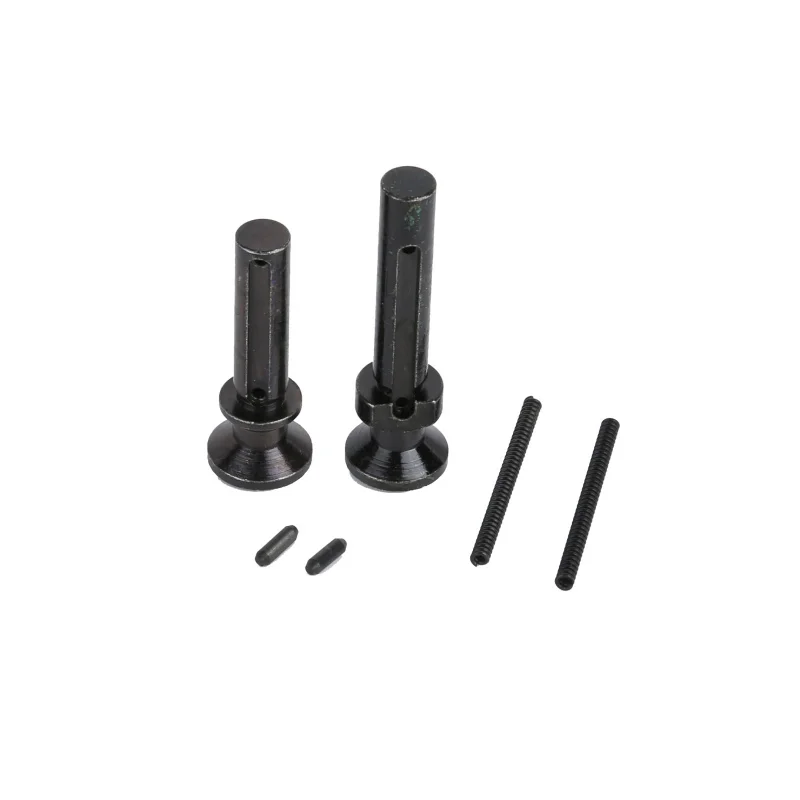 

Black Latch with button post and spring Extended Takedown (Take Down) & Pivot Pin w/ Detent & Spring 223/556 .308/7.62 Hunting