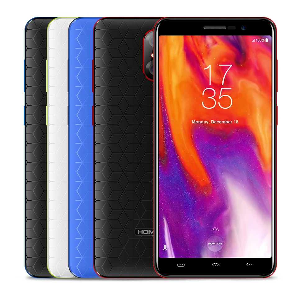 HOMTOM S12 18:9 полный Экран 3g WCDMA мобильный телефон 5 дюймовый Android 6 0 1 ГБ Оперативная