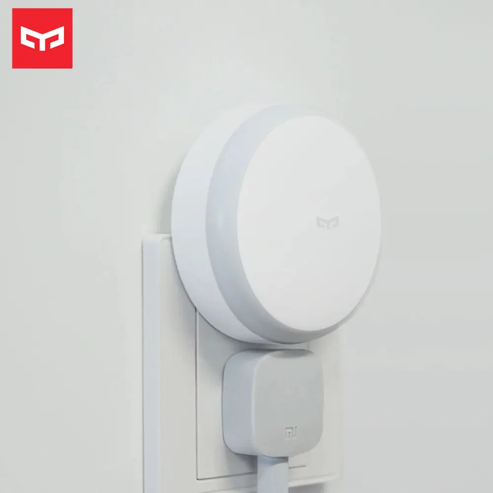 Yeelight Plug In LED Night Light with Motion Sensor Light Sensor Warm