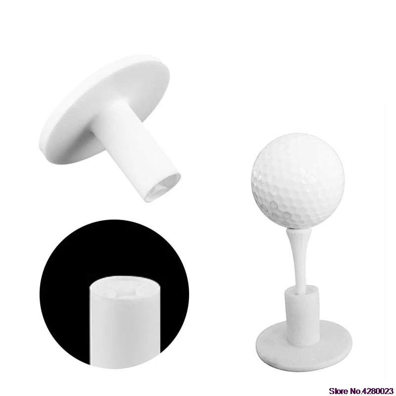 2019 New Rubber Golf Tees Holder For Golf Driving Range Tee Practice Tool White Durable 2019 New Rubber Golf Tees Holder For Golf Driving Range Tee Practice Tool White Durable