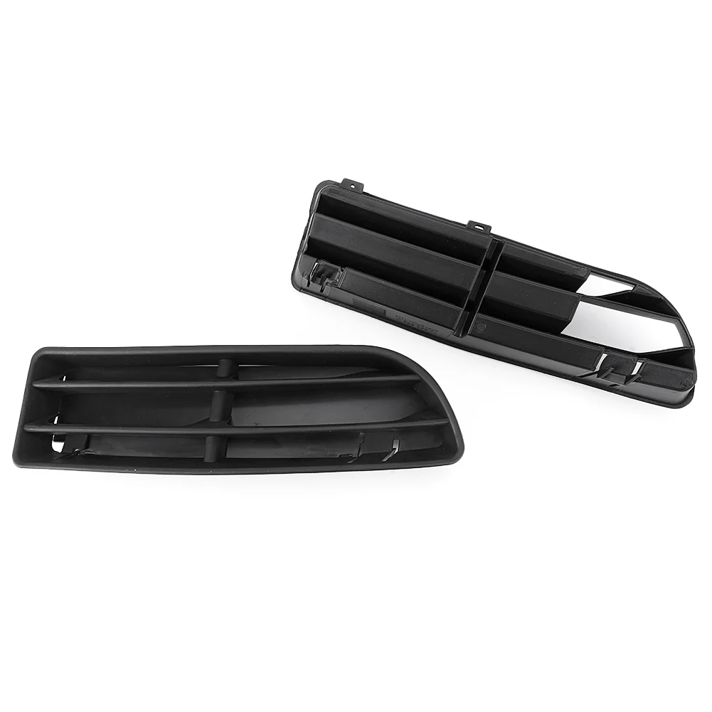Front Bumper Lower Side Vent Grille Grill Cover Set For VW Volkswagen Jetta MK4 1999-2005 Black Car Spare Parts Accessories