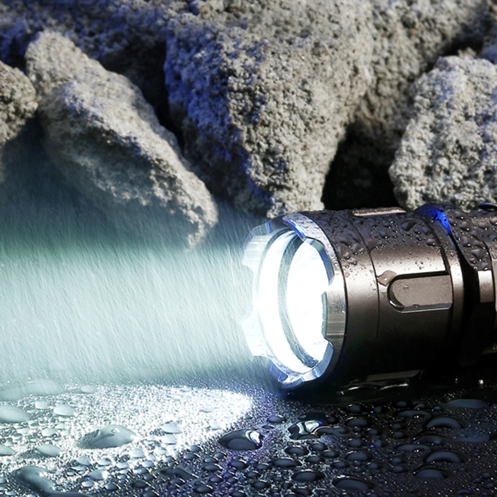 

NITEYE IIIM PRO Waterproof Flashlight 1100LM Beam 320 Meters Lighting Torch Lamp for Outdoor Searching Hiking Hunting