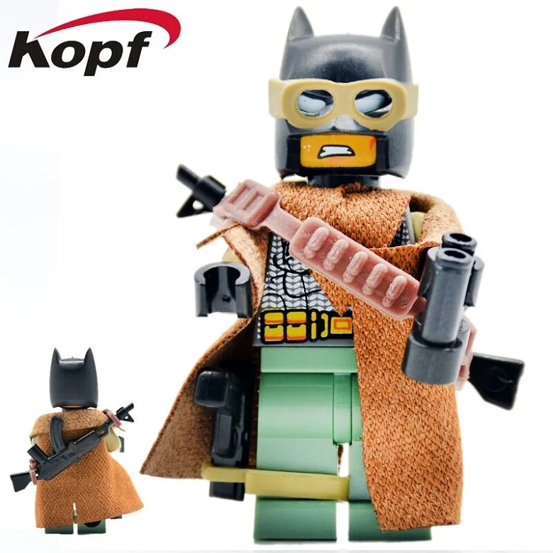 

KF138 Single Sale Super Heroes Building Blocks Batman Nightmare Jessica Johnes Indiana Jones Bricks Collection Toys For Children