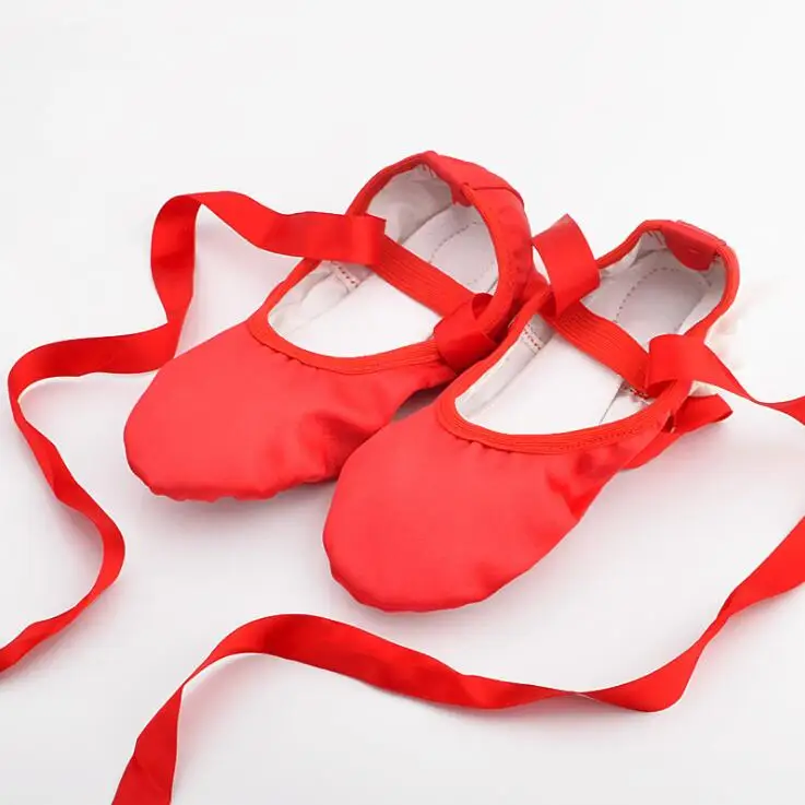 ballerina shoes with ribbon