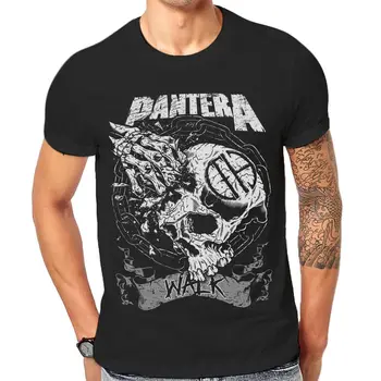 

Pantera Tee Shirt Black Graphic Print Heavy Metal Rock Band T Shirts 1-A-180 O-Neck Teenage T-Shirts