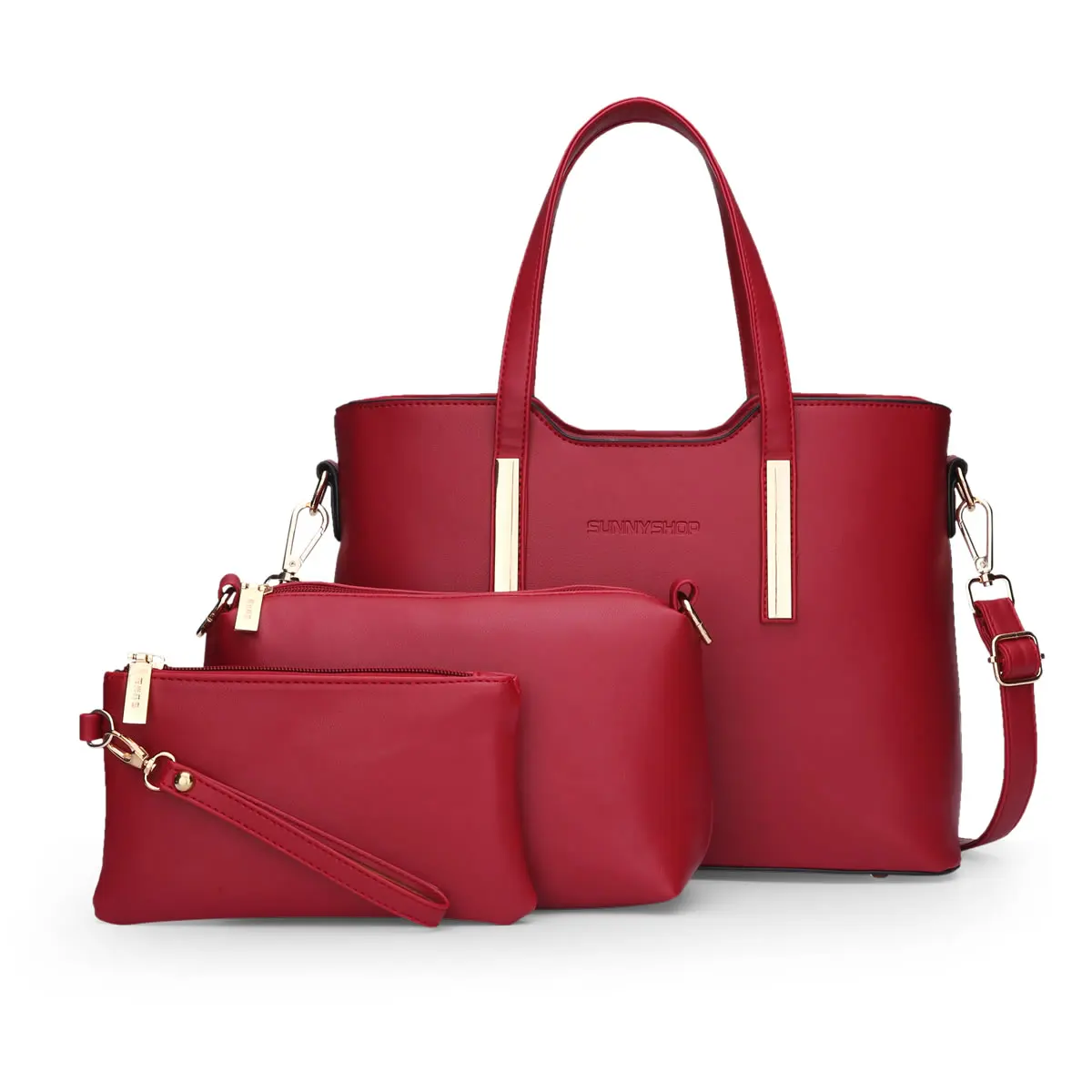 

Female mother laptop bag bag three-piece 2016 new handbag contracted joker single shoulder bag