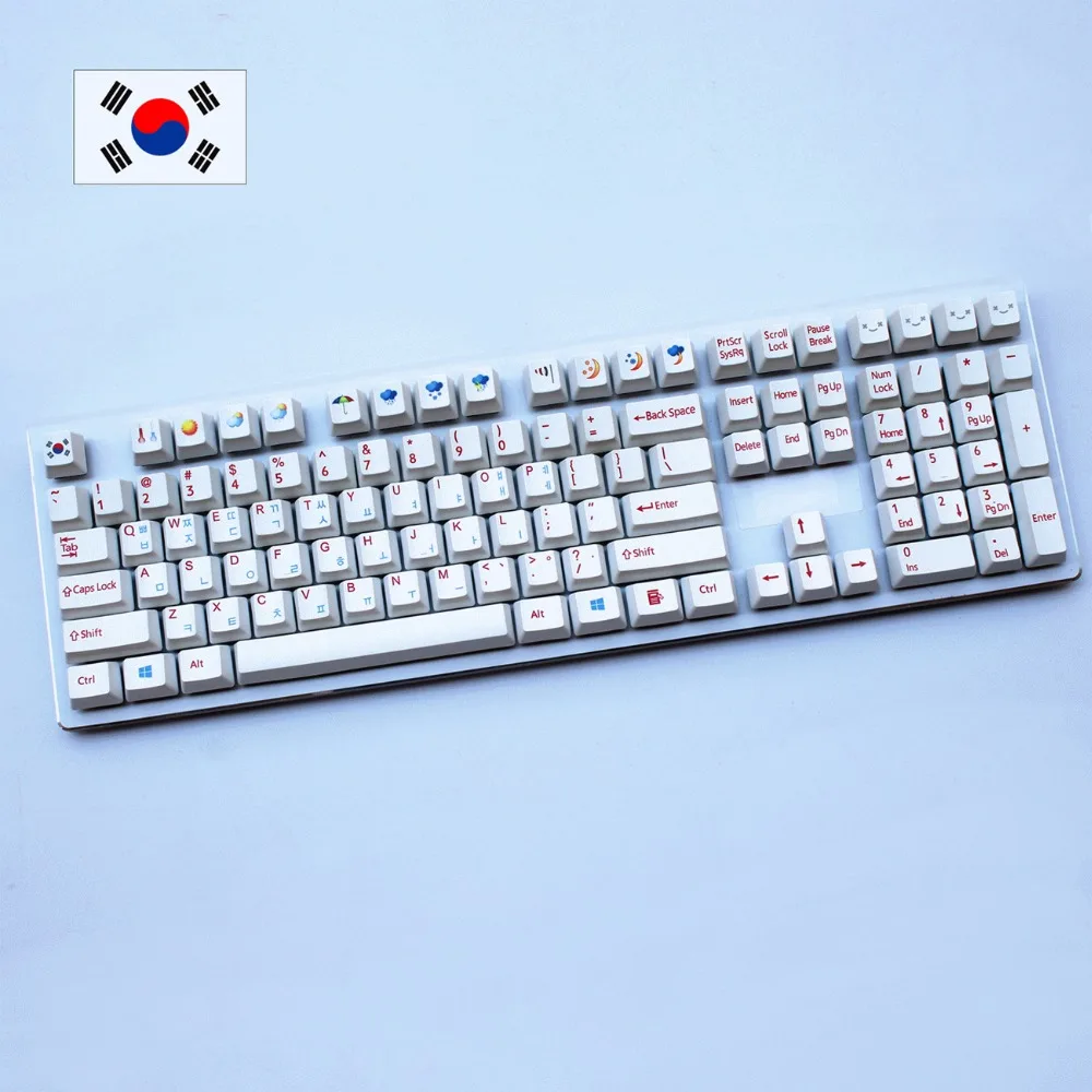 bilder für 108/104 schlüssel PBT keycap für OEM Profil Cherry mx-schalter Koreanischen version Mechanische gaming-tastatur Farbstoff-sublimiert Tastenkappen bilder für 108/104 schlüssel PBT keycap für OEM Profil Cherry mx-schalter Koreanischen version Mechanische gaming-tastatur Farbstoff-sublimiert Tastenkappen