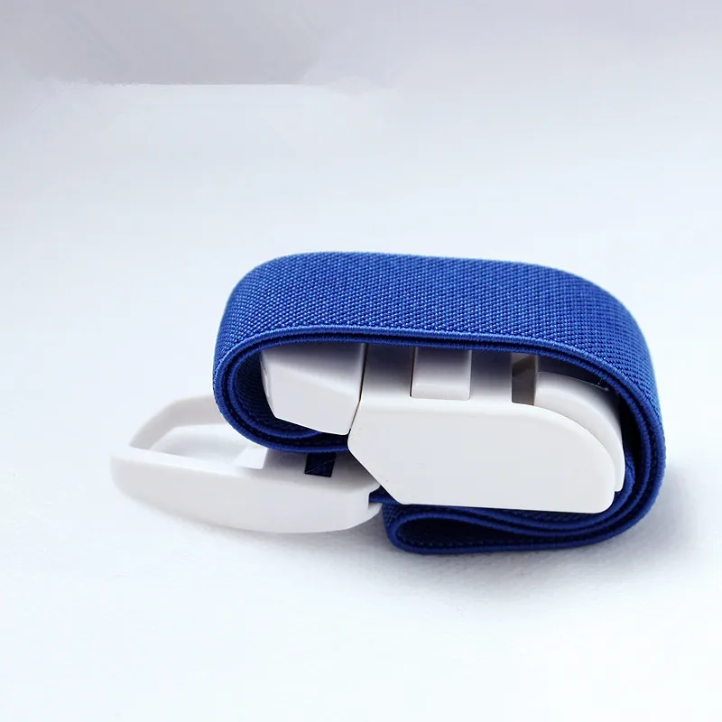 Good quality colorful medical elastic tourniquets buckle tourniquet