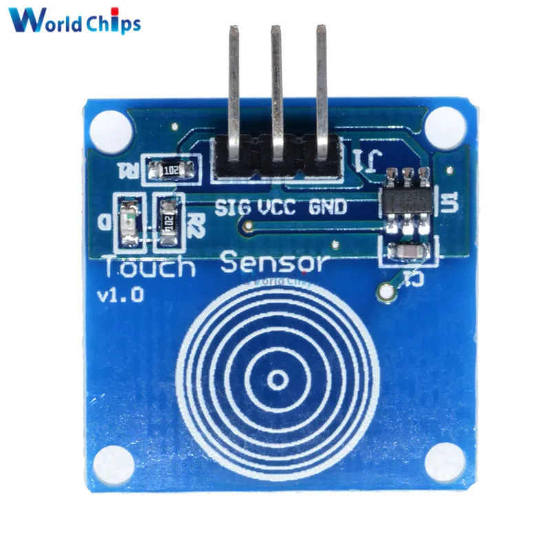 

5pcs TTP223 TTP223B Jog Digital Touch Sensor Capacitive Touch Touch Switch Modules Accessories