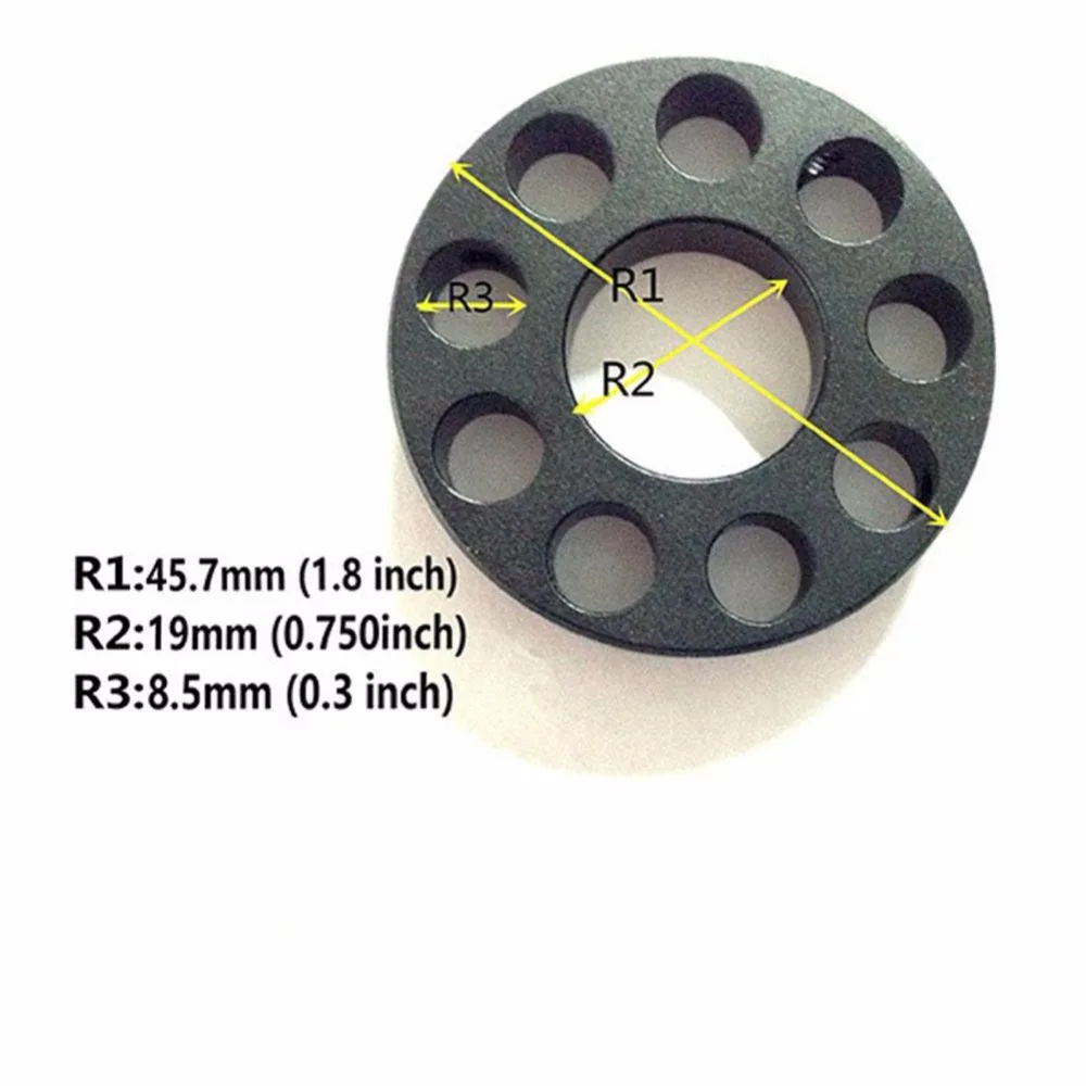 airsoft tactical ar 15 M4 accessories 0.75 .223 Front End Cap Ring Barrel Nut for hunting shooting HT8-006 (6)