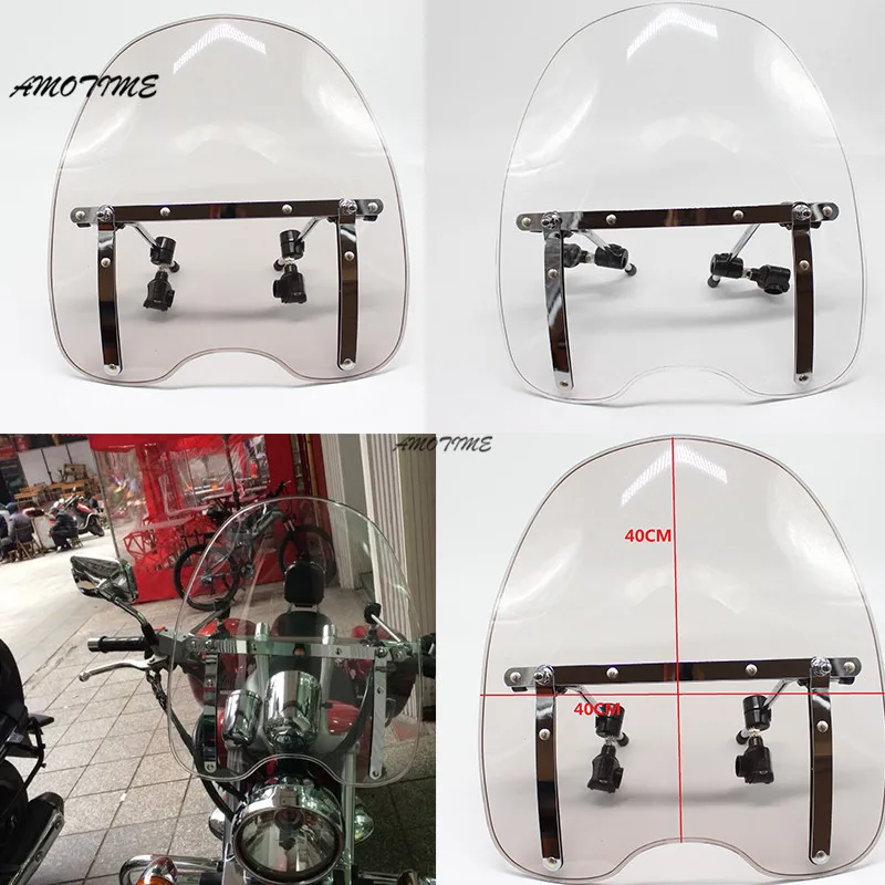 Brand New Motorcycle Windshield Windscreen for KAWASAKI VN650 Vulcan S ...