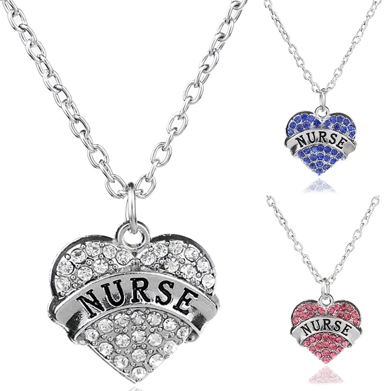 Женское ожерелье с подвеской в виде сердца кристаллами|collier fashion|heart pendantfashion necklace |