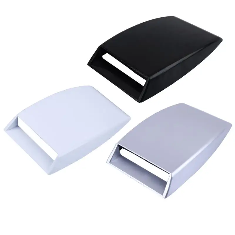 

VODOOL Universal Car Stickers Hood Air Flow Intake Scoop Bonnet Simulation Vent Cover Decoration Sticker Car Styling Accessories