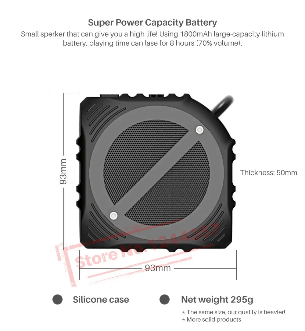 Outdoor Waterproof Bluetooth Speaker (20)