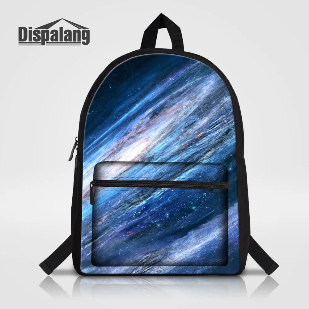 Dispalang Large School Backpack Universe Galaxy Women Laptop Backpacks Kids School Bags For