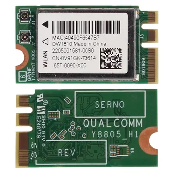 

DW1810 Inspiron 15-5567 17-5765 802.11c WiFi Bluetooth 4.1 Dual Band Cards V91GK
