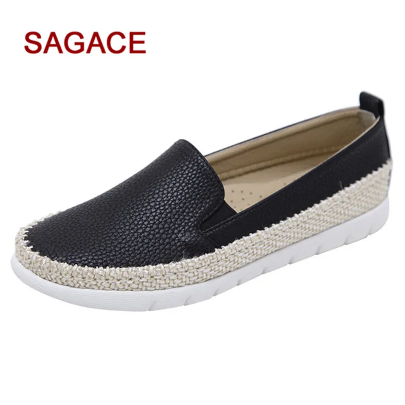 

HB@2019 SAGACE Casual Women's Shoes Hemp Rope Comfortable Lazy Shoes Single Shoes Peas Shoes Scarpe Donna Mujer