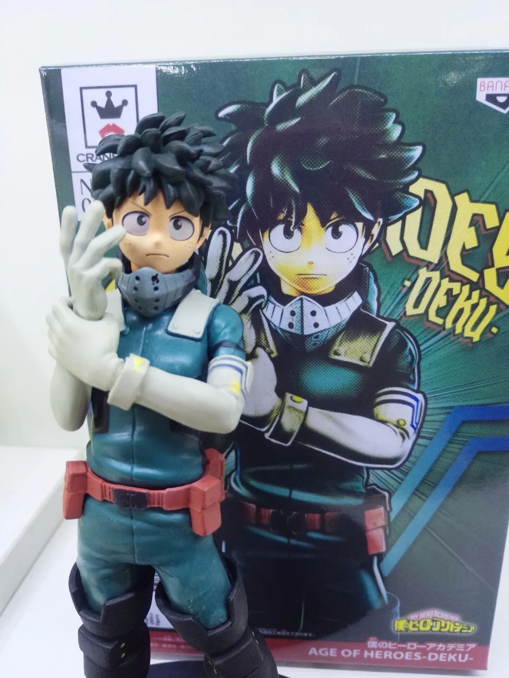 Моя геройская Академия Boku No Hero Izuku Midoriya Deku Stand Ver. 5 я ПВХ экшн фигурка Todoroki Shoto