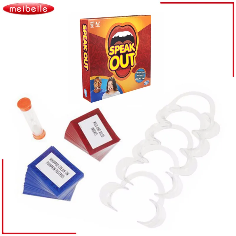 

2019New Arrival Origianl Box Set Speak Out Game Best Selling Board Game Toy Interesting Party and Family Game