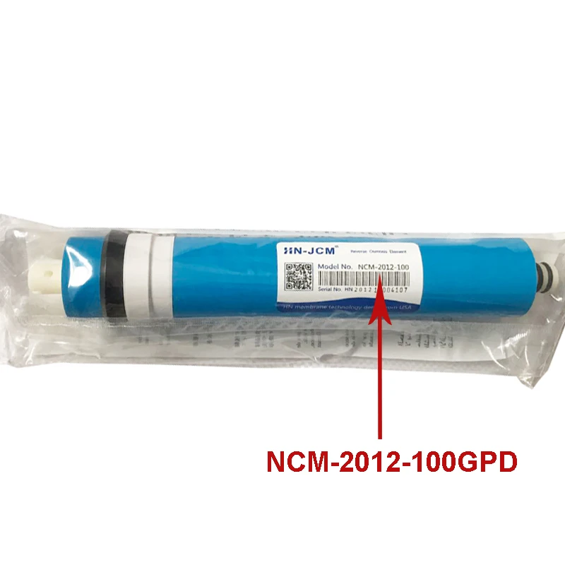 100 GPD сухой NCM RO мембрана для жилого дома фильтр для воды очиститель очистки система обратного осмоса NSF/ANSI стандарт