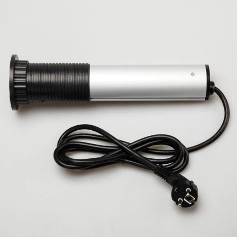 Tomada de Energia Soquete de Mesa de Cozinha Retrátil para Bancadas Tomada Elétrica Flexível 3 eu 2 Usb 220v 16a - Image 6