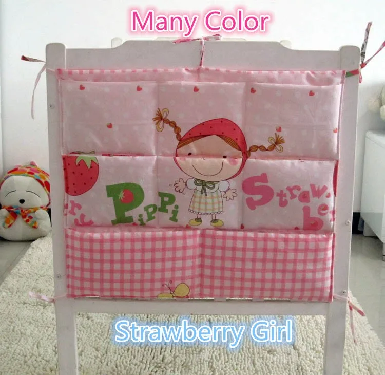 Conjunto de Cama do Bebê Berço para Bebês dos Desenhos Animados Armazenamento Pendurado Bolsas Elefante Bolsa 62*52cm 11 do bebê berço para bebês armazenamento pendurado