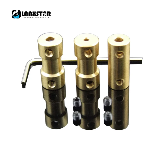 Multi Type Brass Connecting Sleeves for Model Shaft Adapter Coupling