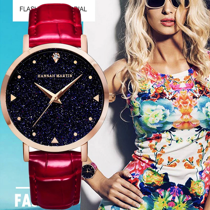 

Luxury Rose Gold Women Watches waterproof Fashion Elegant Quarts flash Star Dial ladies watch Clock Relogio Feminino Reloj Mujer