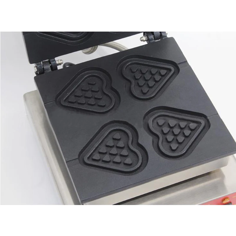 Вафли в форме сердца Maker DIY десертная машина для приготовления Блинов вафель 1500 Вт